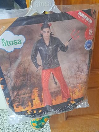 Disfraz Demonio Halloween Hombre elegante 