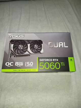 Tarjeta Gráfica ASUS RTX 5060 Ti 8GB GDDR7