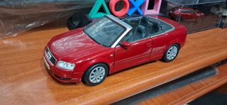 Audi A4 Cabriolet 1:18 Motor Max Rojo