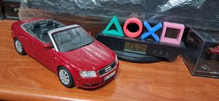 Audi A4 Cabriolet 1:18 Motor Max Rojo