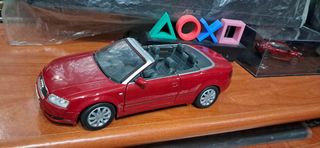 Audi A4 Cabriolet 1:18 Motor Max Rojo