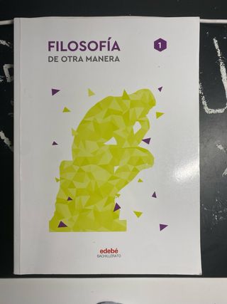 FILOSOFÍA 1º BACHILLERATO EDEBÉ