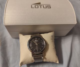 Reloj Lotus Plata/Gris Nuevo.