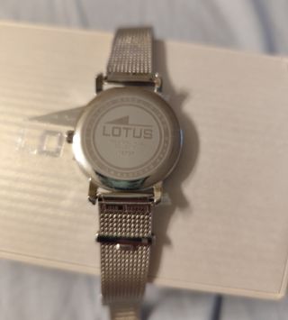 Reloj Lotus Plata/Gris Nuevo.