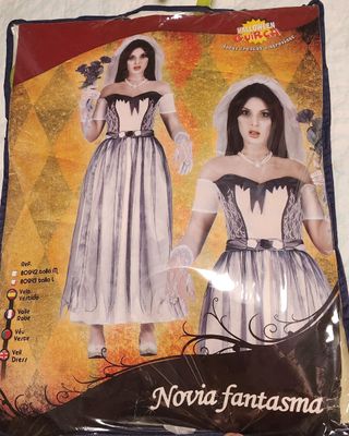 Disfraz Novia Fantasma Guirca Talla L
