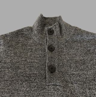 Superdry Maglia Serafino Uomo Grigio L