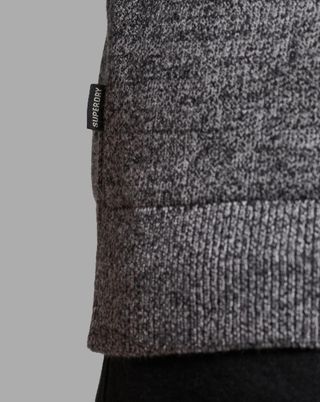 Superdry Maglia Serafino Uomo Grigio L