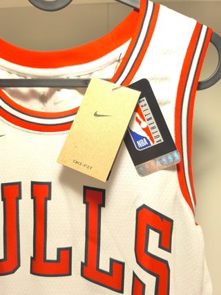 "Camiseta Nike NBA Chicago Bulls #8
Zach LaVine-