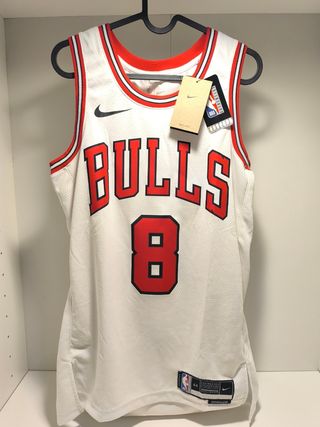 "Camiseta Nike NBA Chicago Bulls #8
Zach LaVine-