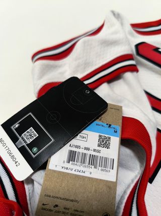 "Camiseta Nike NBA Chicago Bulls #8
Zach LaVine-