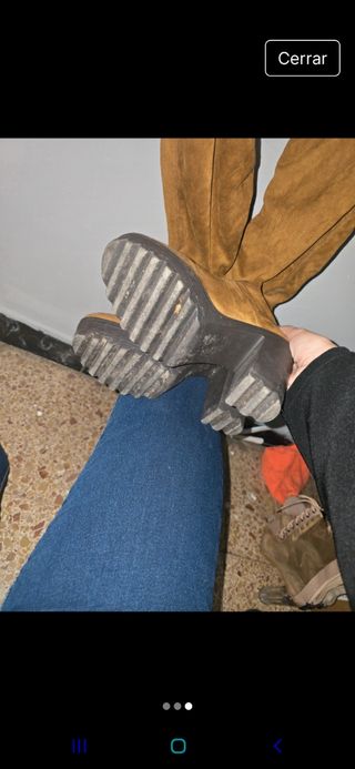 Botas altas marrones