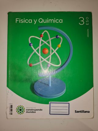 Física y Química 3° ESO. ISBN: 978-84-680-8511-1