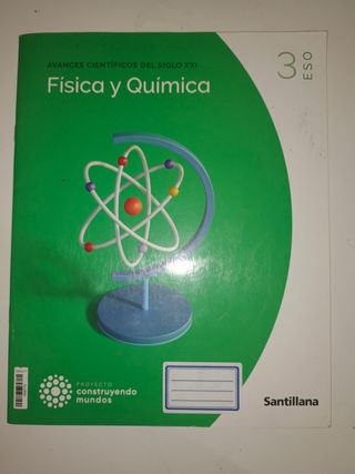 Física y Química 3° ESO. ISBN: 978-84-680-8511-1
