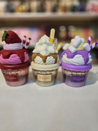 Figuras de Perfume Estilo Cupcake