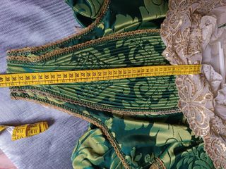 Traje de Fallera Oro y Verde