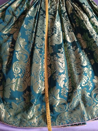 Traje de Fallera Oro y Verde