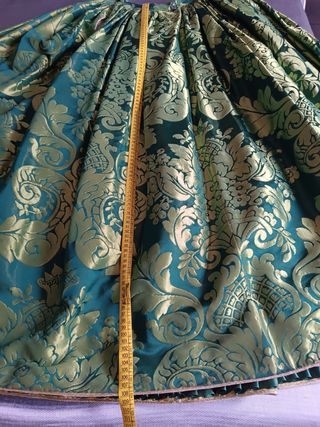 Traje de Fallera Oro y Verde