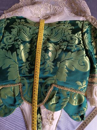 Traje de Fallera Oro y Verde