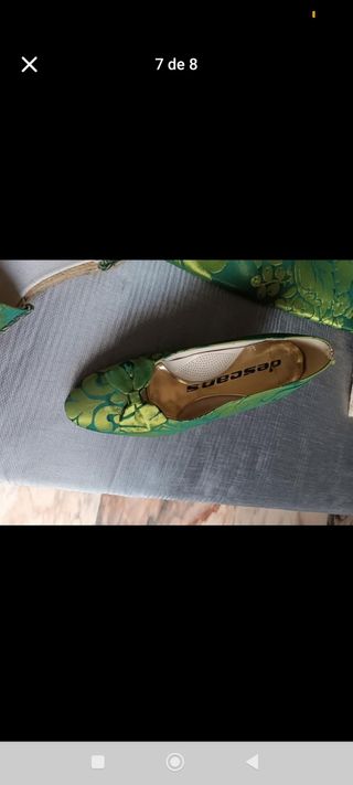 Traje de Fallera Oro y Verde
