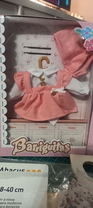 Pack 3 vestidos muñecas
