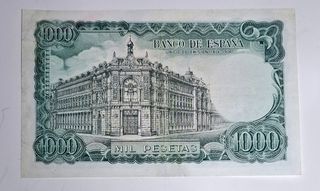 1000 Pesetas 1971 Serie L985
