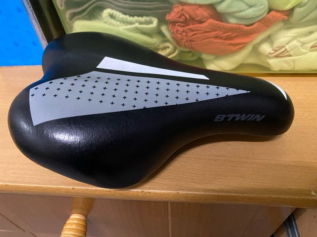 Sillín Bici Niño BTWIN Negro