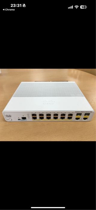 Switch Cisco Catalyst 2960-C PoE 8 Puertos Giga