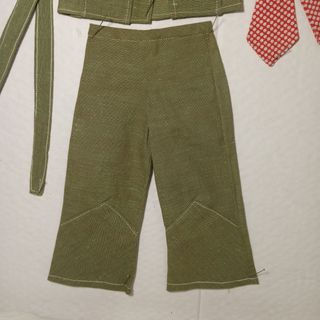 CONJUNTO SAFARI VERDE MUÑECA NANCY FAMOSA 