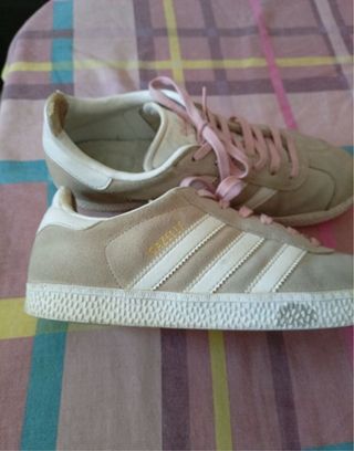 Adidas Gazelle Beige Talla 36