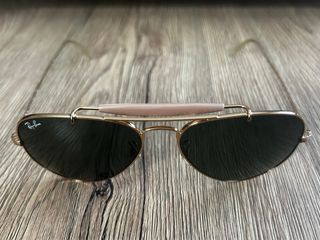 Gafas de sol Ray-Ban Aviator Doradas Negras