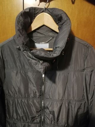 Giubbotto donna Silvian Heach grigio argentato