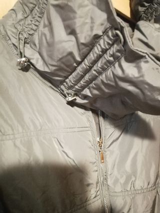 Giubbotto donna Silvian Heach grigio argentato