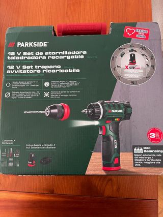 PARKSIDE Taladro Atornillador 12V