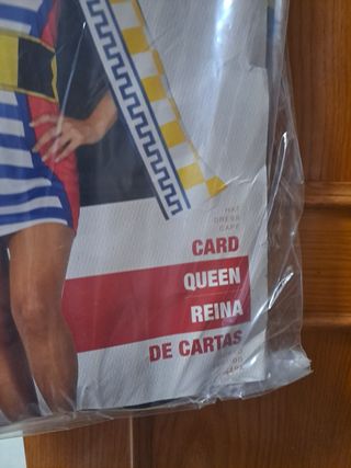 Disfraz mujer Haloween reina de corazones mala