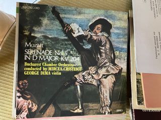 Vinilo Mozart Serenade No. 5 Electrecord