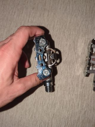 Pedales Shimano M324 SPD Mixtos MTB