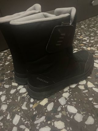 Botas de nieve Quechua mujer negras