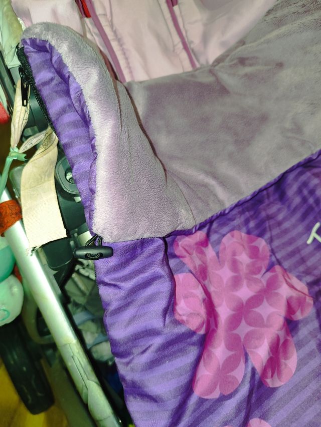 Saco para carrito de bebé con búhos