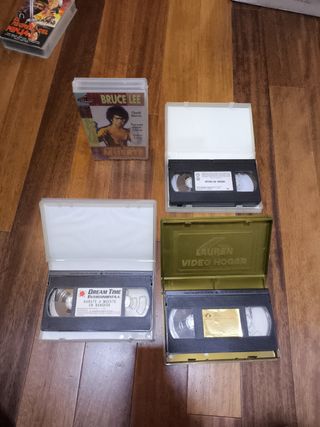Colección VHS Bruce Lee (4 Películas)