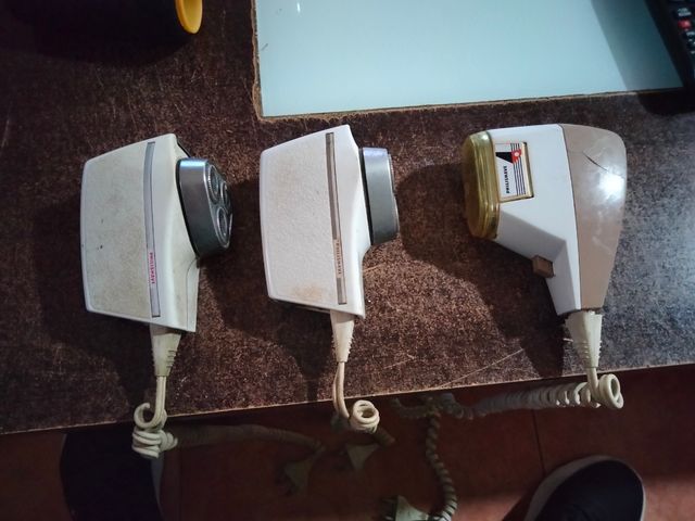 Makinas de afeitar eletricas antiguas