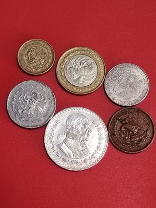 Colección Monedas de México con Plata