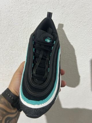 Nike Air Max 97 Scarpe Nero/Verde Acqua