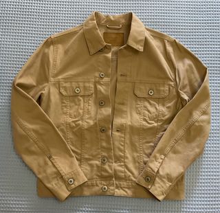 Chaqueta vaquera beige