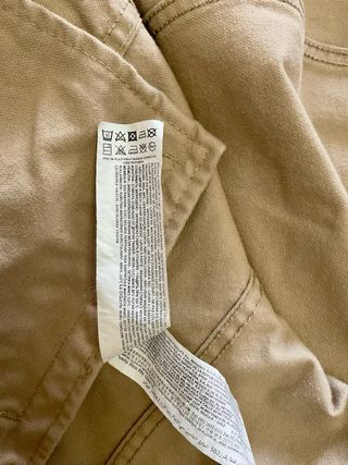 Chaqueta vaquera beige