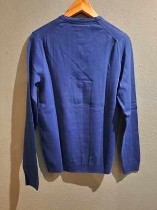 Jersey azulina de caballero Talla M