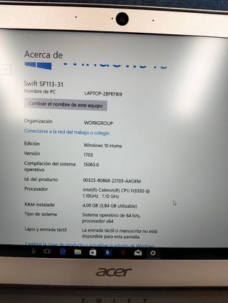 Acer Swift 1 SF113‑31‑C3P4 – 13,3″ FHD, 4GB, 128GB
