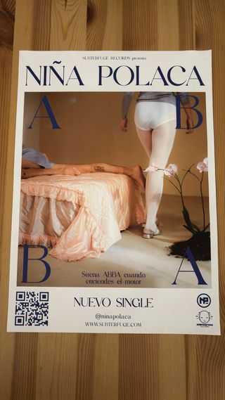 Poster Niña Polaca Subterfuge Records