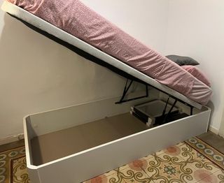 Canapé (sin colchón) abatible y base cama 90cm