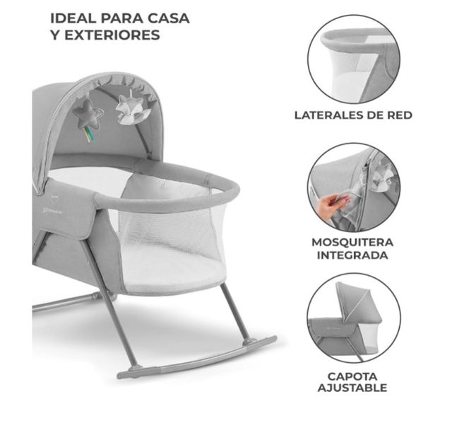 Cuna de viaje Mecedora Kinderkraft