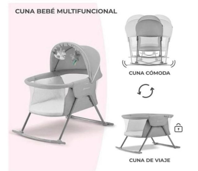 Cuna de viaje Mecedora Kinderkraft